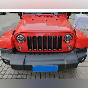 Jeep Wrangler Grill Cover Set